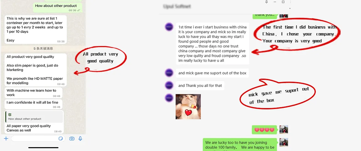 Client Positive Feedback