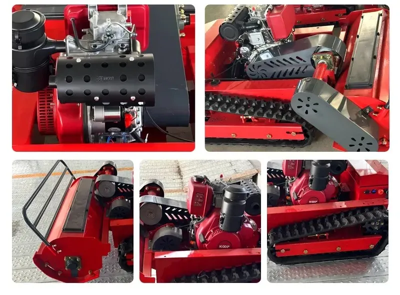 Remote control lawn mower 600mm