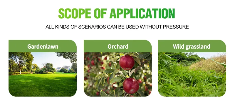 Remote control lawn mower 600mm