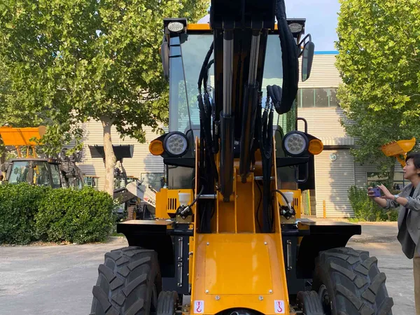 Compact Backhoe Loader0