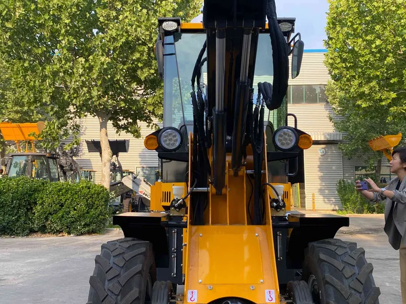 Compact Backhoe Loader0