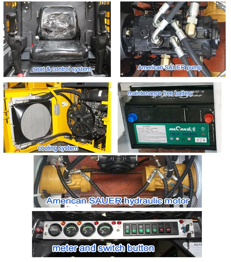 Wheeled Mini Skid Steer