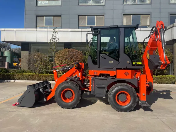 Utility Backhoe Loader0